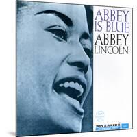 Abbey Lincoln - Abbey is Blue-Paul Bacon-Mounted Art Print