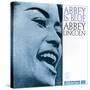 Abbey Lincoln - Abbey is Blue-Paul Bacon-Stretched Canvas