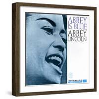 Abbey Lincoln - Abbey is Blue-Paul Bacon-Framed Art Print