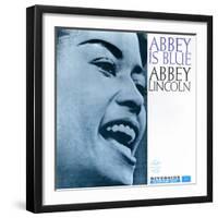 Abbey Lincoln - Abbey is Blue-Paul Bacon-Framed Art Print