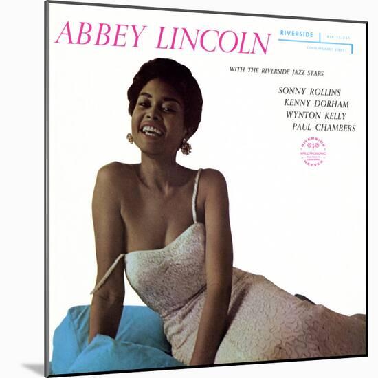 Abbey Lincoln - With the Riverside Jazz Stars-null-Mounted Art Print