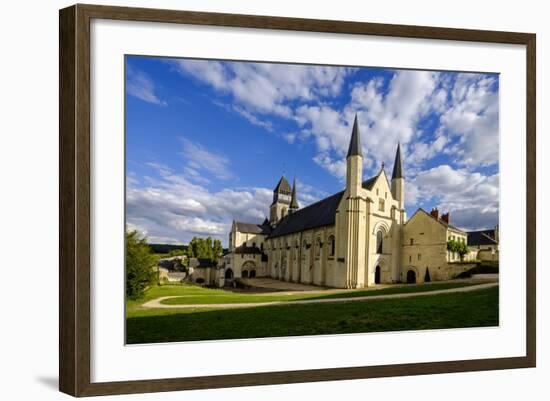 Abbey of Fontevraud (Fontevraud L'Abbaye), Dated 12th to 17th Centuries, UNESCO World Heritage Site-Nathalie Cuvelier-Framed Photographic Print