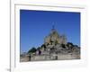 Abbey of Mont Saint-Michel, Normandy, France, Europe-null-Framed Photographic Print