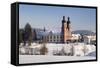 Abbey of St. Peter (Sankt Peter), Glottertal Valley, Black Forest, Baden-Wuerttemberg, Germany-Markus Lange-Framed Stretched Canvas