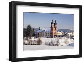 Abbey of St. Peter (Sankt Peter), Glottertal Valley, Black Forest, Baden-Wuerttemberg, Germany-Markus Lange-Framed Photographic Print