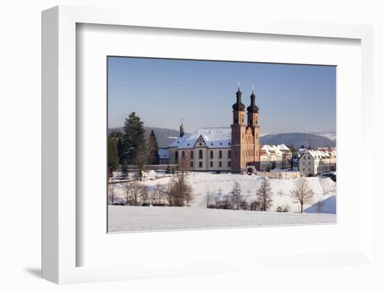 Abbey of St. Peter (Sankt Peter), Glottertal Valley, Black Forest, Baden-Wuerttemberg, Germany-Markus Lange-Framed Photographic Print
