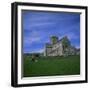 Abbey on Iona, Scotland, United Kingdom, Europe-Geoff Renner-Framed Photographic Print