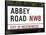 Abbey Road Is Home to the Famous Tone Studio Where the Beatles Songs Where Recorded and the Name of-David Bank-Stretched Canvas