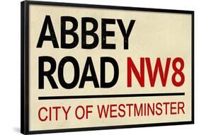 Abbey Road NW8 Street-null-Framed Poster