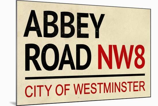 Abbey Road NW8 Street-null-Mounted Poster