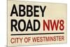 Abbey Road NW8 Street-null-Mounted Poster