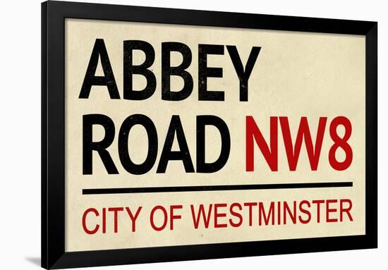 Abbey Road NW8 Street-null-Framed Poster