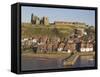 Abbey Ruins, Church, Sandy Beach and Harbour, Whitby, North Yorkshire, Yorkshire-Neale Clarke-Framed Stretched Canvas