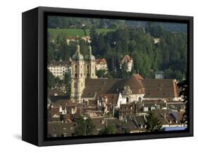 Abbey, St. Gallen, Switzerland-John Miller-Framed Stretched Canvas