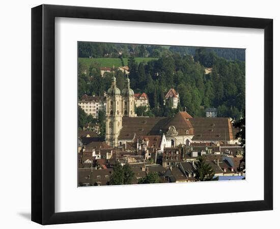 Abbey, St. Gallen, Switzerland-John Miller-Framed Photographic Print