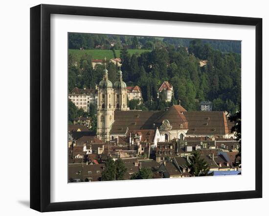 Abbey, St. Gallen, Switzerland-John Miller-Framed Photographic Print