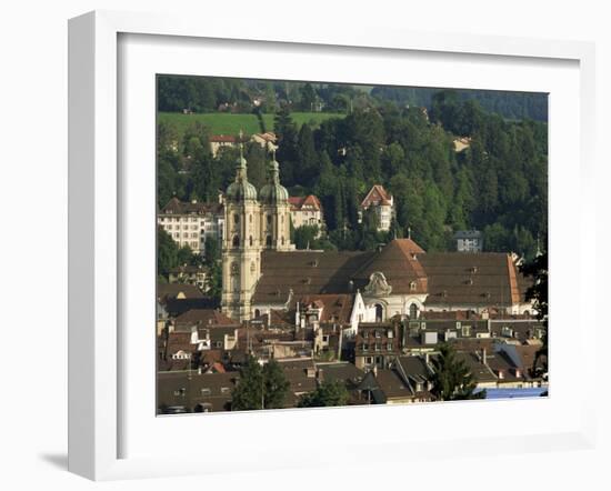 Abbey, St. Gallen, Switzerland-John Miller-Framed Photographic Print