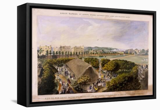 Abbey Tavern, St John's Wood, London, C1870-James Barnett-Framed Stretched Canvas