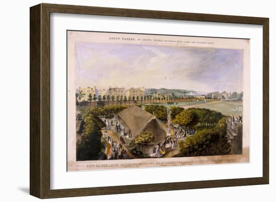 Abbey Tavern, St John's Wood, London, C1870-James Barnett-Framed Giclee Print