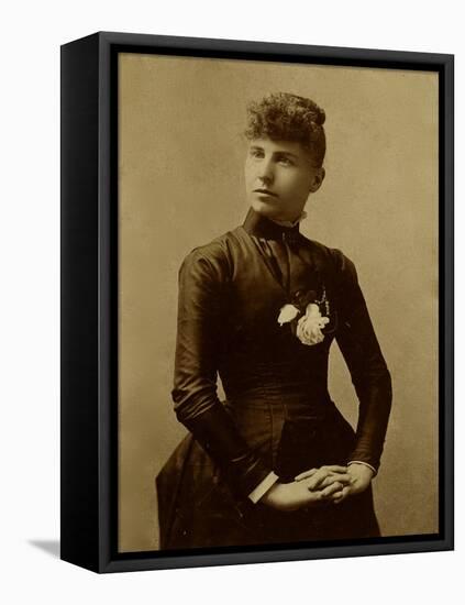Abbie Gardner Sharp, Captured At Spirit Lake Massacre In 1857-null-Framed Stretched Canvas