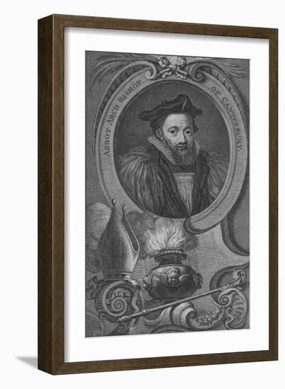 Abbot Arch Bishop of Canterbury, 1743-52-Jacobus Houbraken-Framed Giclee Print