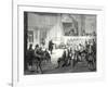 Abbot Nollet's Lectures on Physics at the College of Navarre in 1754-null-Framed Giclee Print