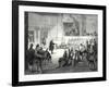 Abbot Nollet's Lectures on Physics at the College of Navarre in 1754-null-Framed Giclee Print