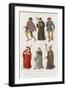 Abbot, the Chief Herald, Cardinal, Canon and Bishop-null-Framed Giclee Print