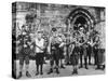 Abbots Bromley Horn Dance-Sir Benjamin Stone-Stretched Canvas