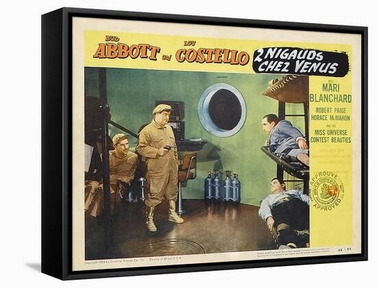 Abbott and Costello Go to Mars, 1953-null-Framed Stretched Canvas