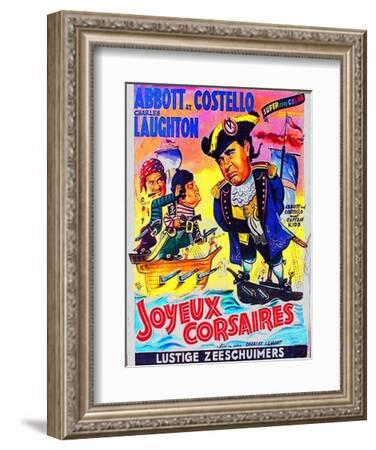 Abbott & Costello meet captain Kidd movie poster print 