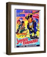 Abbott and Costello Meet Captain Kidd, 1952-null-Framed Art Print