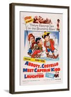 Abbott and Costello Meet Captain Kidd-null-Framed Art Print