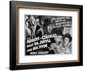 Abbott and Costello Meet Dr. Jekyll and Mr. Hyde, 1953-null-Framed Art Print