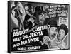 Abbott and Costello Meet Dr. Jekyll and Mr. Hyde, 1953-null-Framed Stretched Canvas