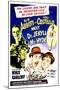 Abbott and Costello Meet Dr. Jekyll and Mr. Hyde - Movie Poster Reproduction-null-Mounted Photo