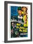 Abbott and Costello Meet Dr. Jekyll and Mr. Hyde-null-Framed Art Print