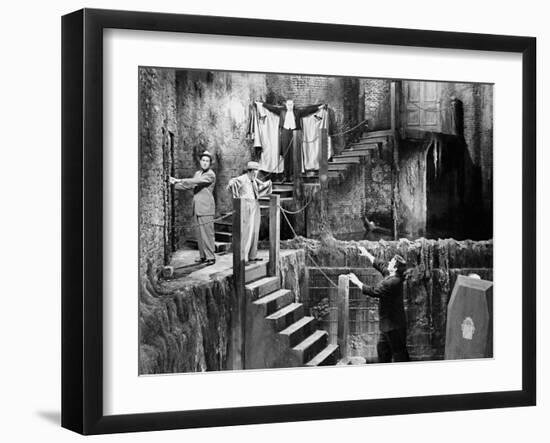 Abbott and Costello Meet Frankenstein, 1948-null-Framed Premium Photographic Print