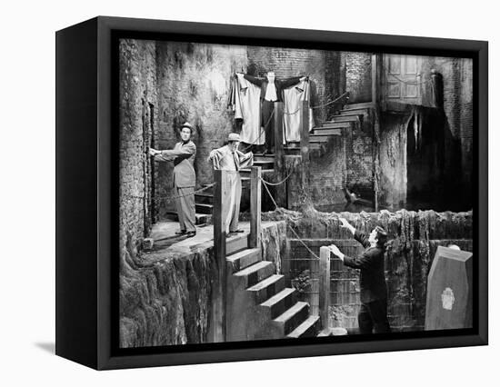 Abbott and Costello Meet Frankenstein, 1948-null-Framed Stretched Canvas