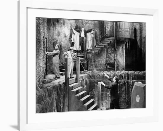 Abbott and Costello Meet Frankenstein, 1948-null-Framed Photographic Print