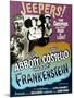Abbott And Costello Meet Frankenstein, 1948-null-Mounted Premium Giclee Print