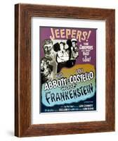 Abbott And Costello Meet Frankenstein, 1948-null-Framed Art Print