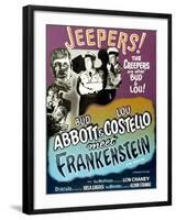 Abbott And Costello Meet Frankenstein, 1948-null-Framed Art Print