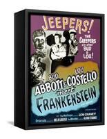 Abbott And Costello Meet Frankenstein, 1948-null-Framed Stretched Canvas