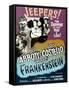 Abbott And Costello Meet Frankenstein, 1948-null-Framed Stretched Canvas