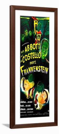 Abbott and Costello Meet Frankenstein, (AKA Bud Abbott and Lou Costello Meet Frankenstein)-null-Framed Art Print