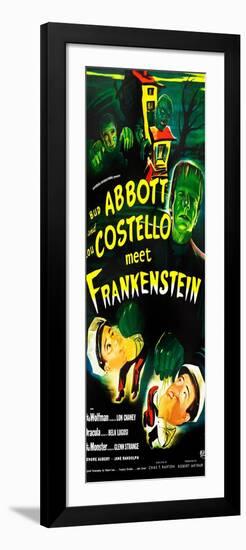 Abbott and Costello Meet Frankenstein, (AKA Bud Abbott and Lou Costello Meet Frankenstein)-null-Framed Art Print