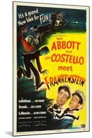 Abbott and Costello Meet Frankenstein, Lou Costello, Bud Abbott, 1948-null-Mounted Art Print