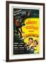 Abbott and Costello Meet Frankenstein, Lou Costello, Bud Abbott, 1948-null-Framed Art Print