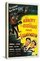 Abbott and Costello Meet Frankenstein, Lou Costello, Bud Abbott, 1948-null-Stretched Canvas